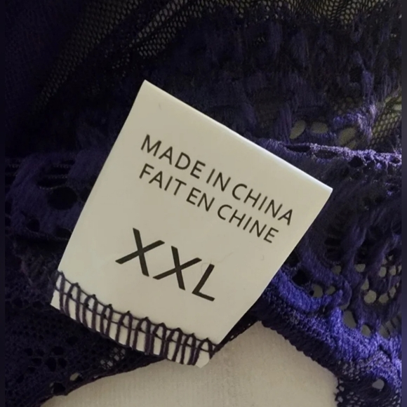 XXL🔥Sexy🔥 Very Flattering Lingerie One Piece Drape Front Halter Style Bodysuit - Picture 3 of 6